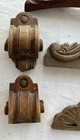 Lot Of 10 Antique Vintage Wood Furniture Fragments Parts Pieces