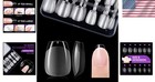 Elegant Extra Short Coffin Gel Nail Tips - 120pcs  Perfect For Diy Nail Art