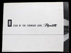 1959 Plymouth Automobiles Car Advertising Brochure Guide Vintage