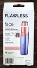 New  Blue  Finishing Touch Flawless Face Pain Free Hair Removal W ring Light