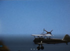 Biplane Wing Walker Type Airplane Rare Vintage Super 8 Home Movie Film Reel C267