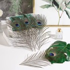 Larryhot Natural Peacock Feathers Bulk - 40pcs 10-12 Inches Feathers For Diy    