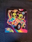 Vintage Y2k Lisa Frank Zoomer   Zorbit Aliens  Tin With Beads insert