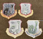 4 Cold War Era Usaf Pilot Flight Suit Fighter Squadron Patches   48th Tfw