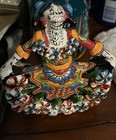 Gerardo Garcia Day Of The Dead Figurine  Female Skeleton Dancer  Made In Mexico