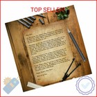 Vintage Stationery Paper 60 Sheets  8 5  X 11  Letter Size  Double-sided Aged An