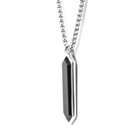 Black Onyx Pendant 925 Sterling Silver Pendant Men Pendant - No Chain