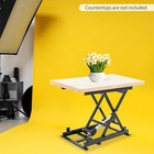 350lb Electric Scissor Lift Table With Remote Control  Adjustable Height