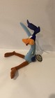 Warner Bros  Looney Tunes Road Runner Small Plush Stuffed Animal Vintage 1998