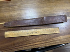 Very Vintage  Leather Sheath Dirk Dagger Trench 8 Inch Pigsticker Blade Cr