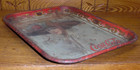 Antique 1910 Hamilton Girl Coca-cola Tray - Rough Condition