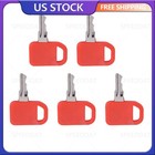 5x Keys For John Deere Ignition Heavy Equipment   Tractors At195302 At145929 Usa