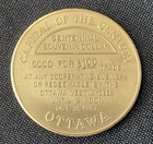 1867-1967 Canada - Ottawa The National Capital Souvenir Dollar token medal