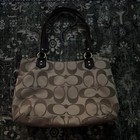 Coach Cambelle Signature Belle Carryall Handbag