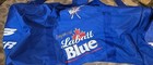 Bauer Labatt Blue Beer Hockey Large Duffle Bag Blue Canada Zippers Pockets
