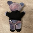 Jerry Garcia Bear Liquid Blue  1998  Beanie Style  The Grateful Dead  Deadhead