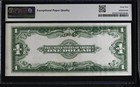 1923  1 One Dollar Silver Certificate Fr 237 Speelman White Pmg 45 Epq