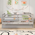Twin full Size Daybed With Storage Drawer  trundle Loft Bed Platform Bed Frames