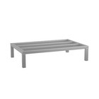 36  X 24  X 8  Kitchen Aluminum Dunnage Rack Commercial Floor Shelf