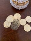 Vintage Gold Wedding 11 Unity Coins Bridal