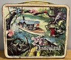 1957 Aladdin Disneyland Metal Lunchbox   Thermos
