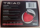 New Wilson Triad 2025 Golf Balls White 1 Dozen