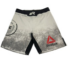 Official Ufc Reebok Octagon Short Fighter Mma Men Sz 36 Grey Fightnight Rare Nwt