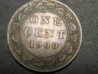 1900 H Canadian Large Cent Xf