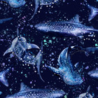 Spacefish Army Dive Socks - Whale Shark Wonderland