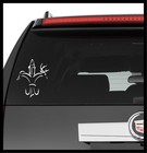 Vinyl Decal Truck Car Sticker Laptop - Hunting Fishing Duck Deer Combo