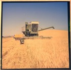 Harding Harvest 1975 - John Deere Combine  7  Color Negatives  Walla Walla  Wa 