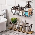 Farmhouse Style Wall Baskets - 4 Pack Metal Wire Baskets For Versatile Use