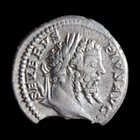 Septimius Severus Ar Denarius 202-210 Ad Rome Roma Ancient Roman Silver Coin