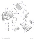 Polaris Throttle Body Adapter  For Specific Atv Models  Genuine Oem - 5415746