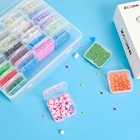Zoqini Bead Organizer 56pcs Small Clear Plastic Storage Containers 2 Large