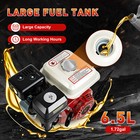 6 5hp Gas Engine For Honda Gx160 200cc 4-stroke Ohv Air Cooling Horizontal Shaft