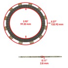 Clutch Friction Steel Plates Kit For Kawasaki Klx300 Klx300r Klx300sm 2009-2024