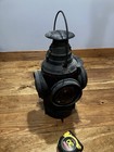     antique Arlington Railroad Train Station Lantern Dressel Nj Kerosene Oil Lamp