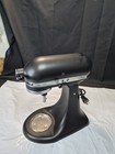 Kitchenaid Mixer Tilt Head Airsian Black  Rrk150bm 5qt 325w Clean   Works Great