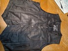 Motor Cycle Leather Vest Iron Order
