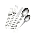 Sasaki Windows 18 8 Stainless Steel 20pc  Flatware Set  service For Four 
