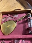 Vintage Vanity Accessories 8-piece Set 5 Bottles  Brush  Comb And Mirror