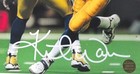 Kurt Warner White Ink Auto Autograph 8 5x11 Photo Signed Rams