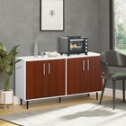 Modern 58  Wooden Dining Buffet Sideboard Cabinet Hallway Server Storage Table