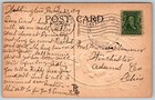 1908 Antique New Year Postcard Victorian Girl H  M  Rose Embossed Posted M6