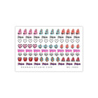 Karol G Bichota Nail Decals Clear Water Transfer Overlay Mc-1005