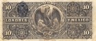 Mexico   10  Pesos  1 10 1913  Series  H  Circulated Banknote Co4