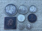 1 8  1 4 1 2  1 Dollar  1 Cent  1 Dime 1847-1883 Kingdom Of Hawaii Kalakaua