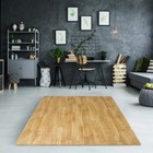 12 Wood Grain Flooring Tiles - Interlocking Foam Floor Mat- 3 8  Thick- 48 Sq Ft