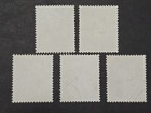 China Prc 1959 C64 Young Pioneers 10th Anniversary 5 Stamps Lot Used